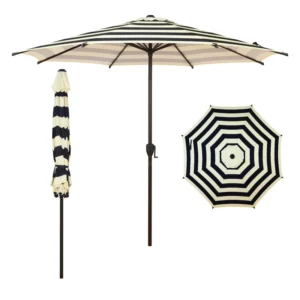 Lyon Market Umbrella with Crank Lift